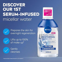 Nivea Face Makeup Remover Micellar Water Restoring 400ml