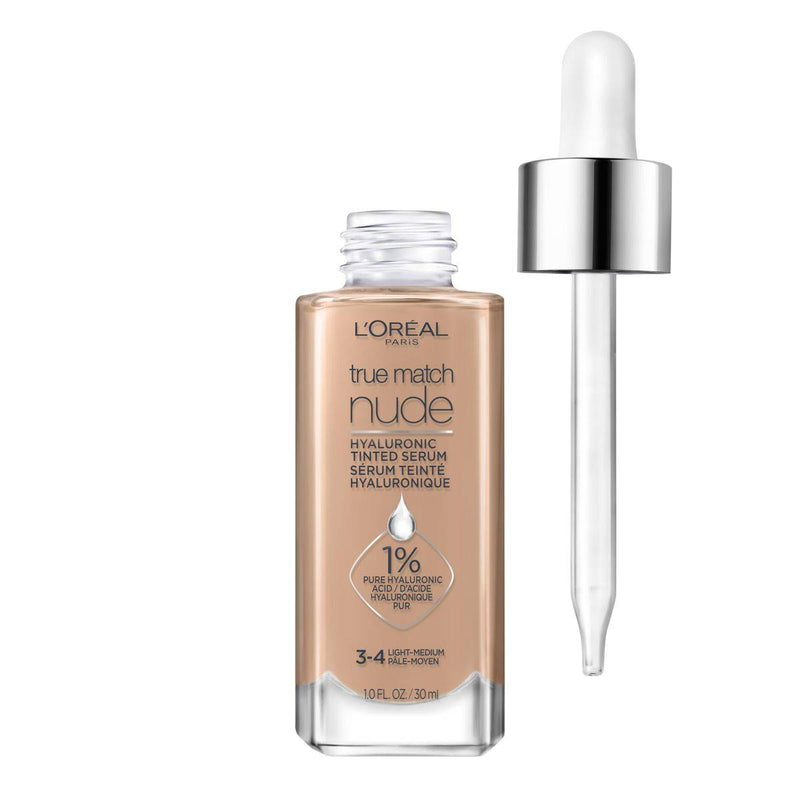Loreal Paris True Match Tinted Serum Foundation 3-4 Light Medium