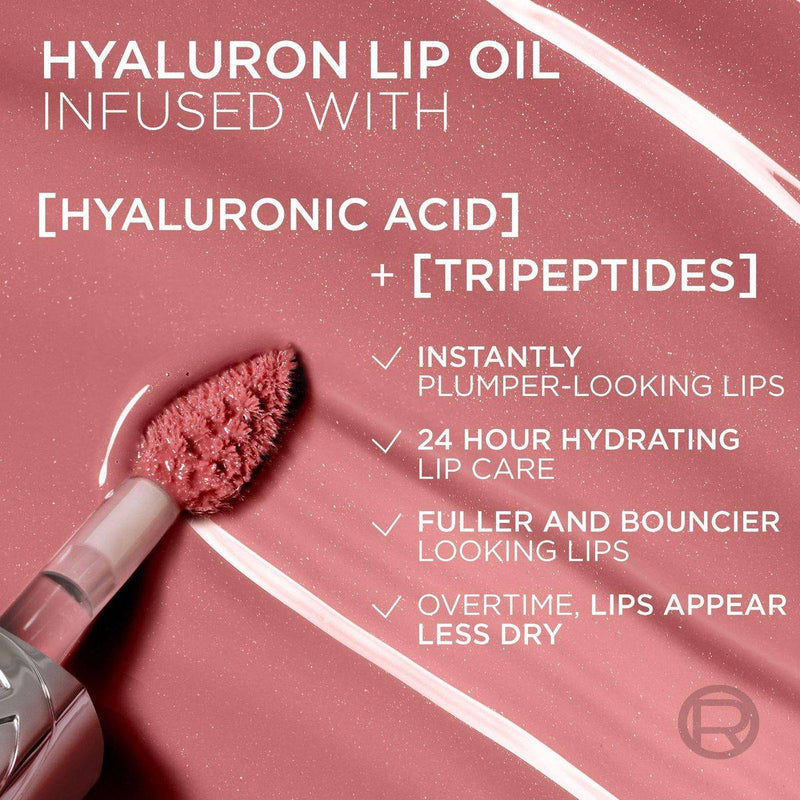 Loreal Paris Plump Ambition Hyaluron Lip Oil 201 Milky Nu