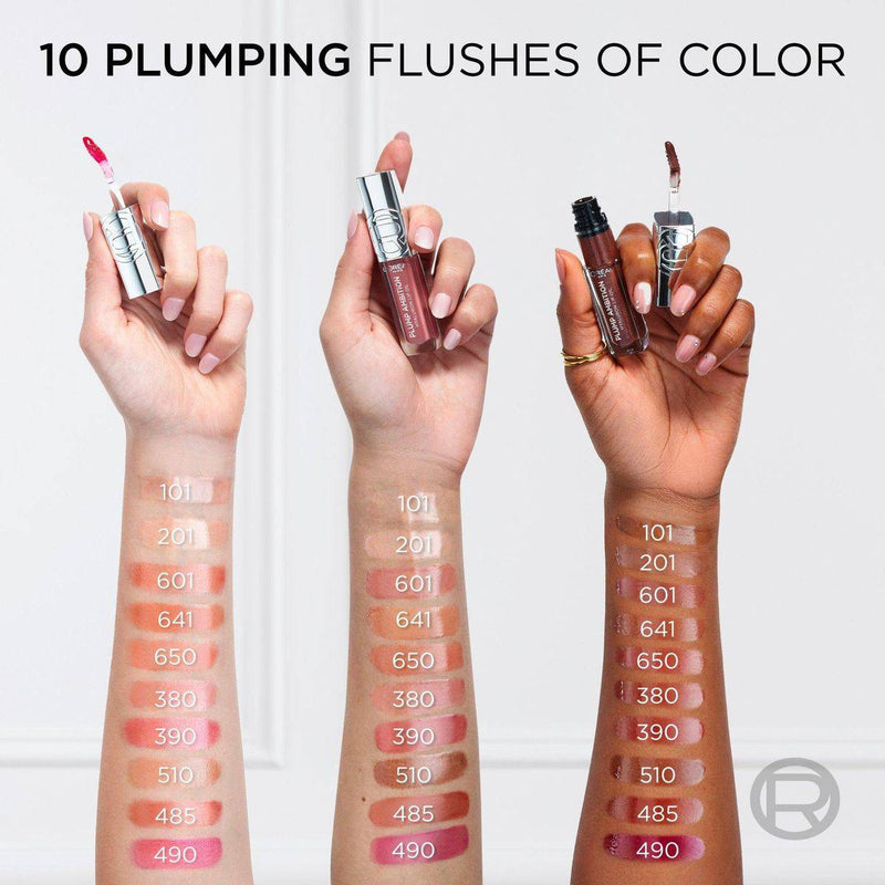 Loreal Paris Plump Ambition Hyaluron Lip Oil 101 Cristal Clear