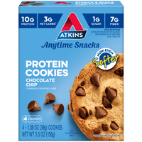 Atkins Snack Protein Cookies Chocolate Chip 39g
