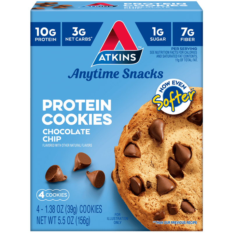 Atkins Snack Protein Cookies Chocolate Chip 39g