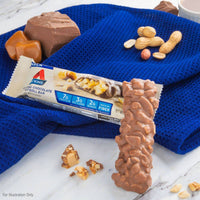 Atkins Snack Protein Bar Caramel Chocolate Nut Roll 44g