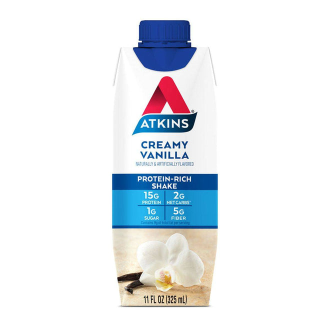 Atkins Protein Rich Shake Ready To Drink Vanilla 325ml