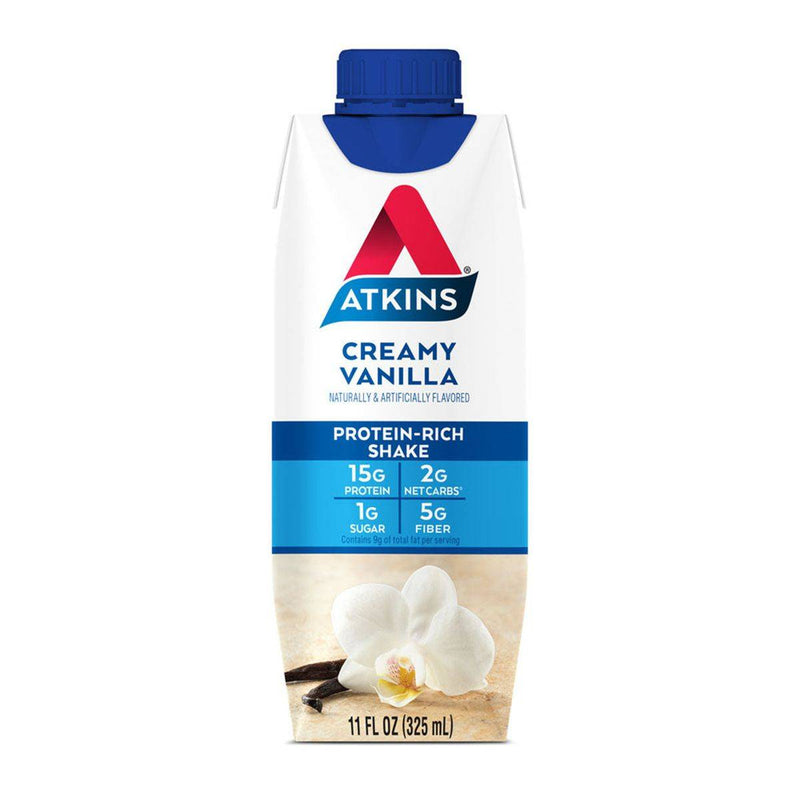 Atkins Protein Rich Shake Ready To Drink Vanilla 325ml