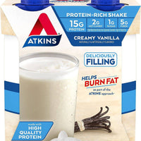 Atkins Protein Rich Shake Ready To Drink Vanilla 325ml