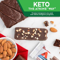 Atkins Meal Protein Bar Double Fudge Brownie 48g