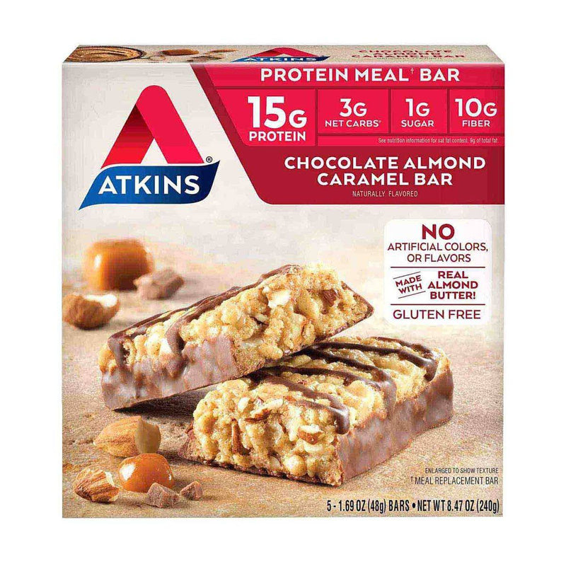 Atkins Meal Protein Bar Chocolate Almond Caramel 48g