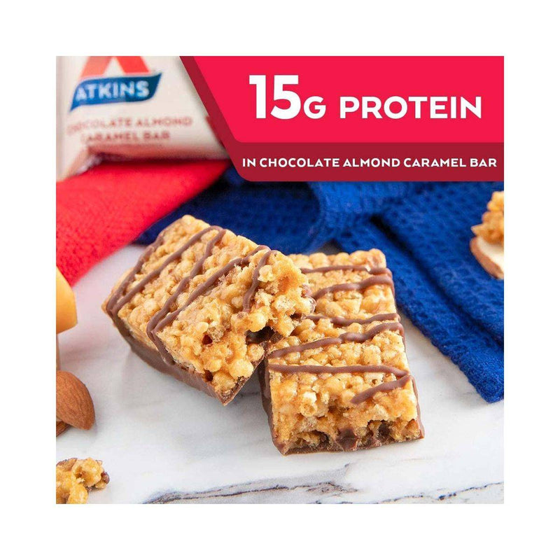 Atkins Meal Protein Bar Chocolate Almond Caramel 48g