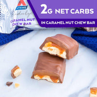 Atkins Endulge Treat Caramel Nut Chew Bar 34g