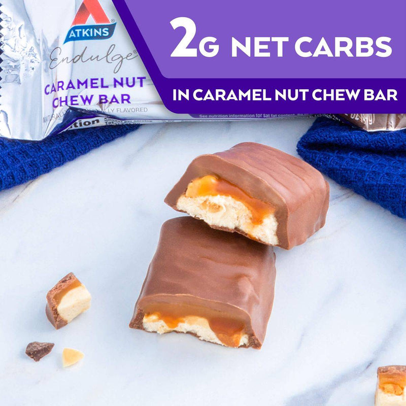 Atkins Endulge Treat Caramel Nut Chew Bar 34g
