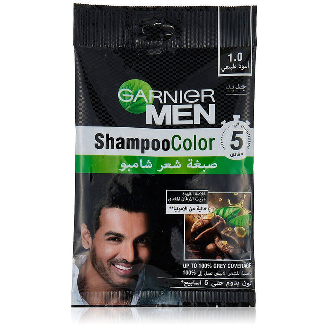 Garnier Men Shampoo Color 1.0 Natural Black