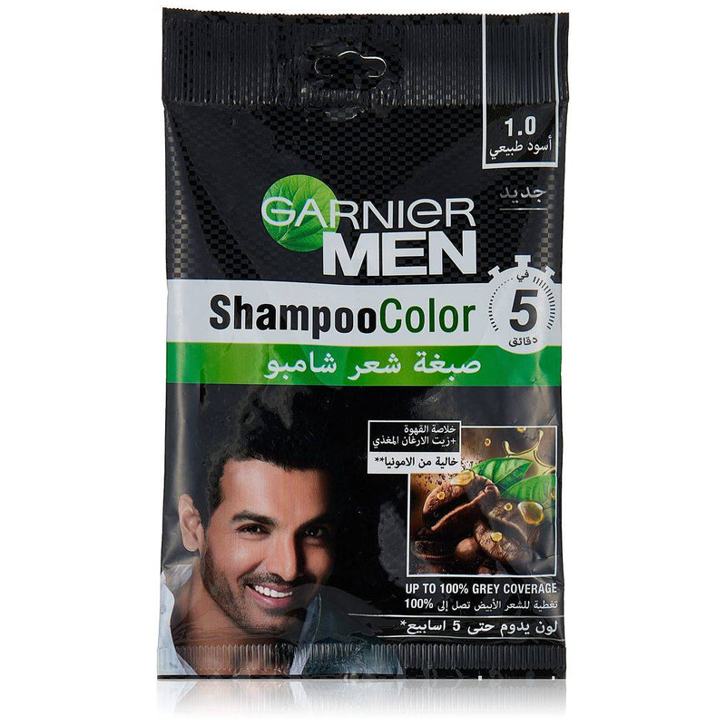 Garnier Men Shampoo Color 1.0 Natural Black