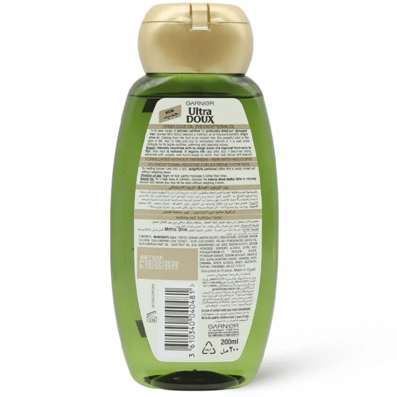 Garnier Ultra Doux Mythic Olive Shampoo 200ml