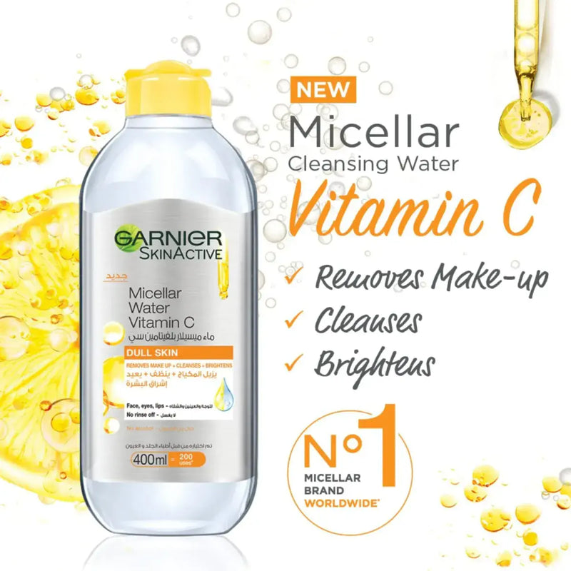 Garnier SkinActive Micellar Cleansing Water Vitamin C 400ml