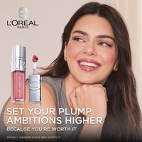 Loreal Paris Plump Ambition Hyaluron Lip Oil 650 Nude Macaron