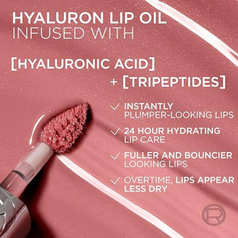 Loreal Paris Plump Ambition Hyaluron Lip Oil 641 Latte Glace