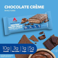 Atkins Snack Protein Wafer Crisps Chocolate Creme 36g