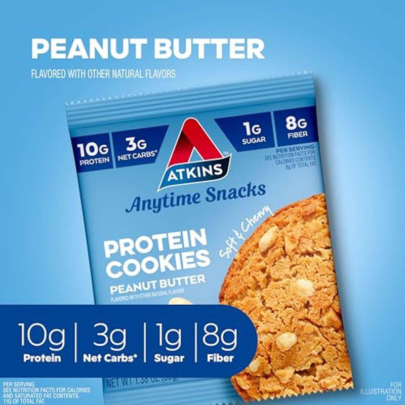 Atkins Snack Protein Cookies Peanut Butter 39g