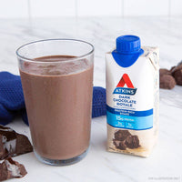 Atkins Protein Rich Shake Ready To Drink Dark Chocolate Royale 325ml