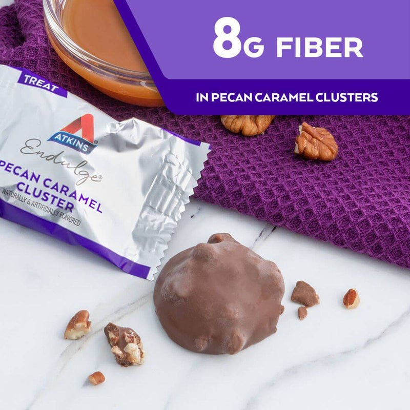 Atkins Endulge Treat Pecan Caramel Clusters 14g