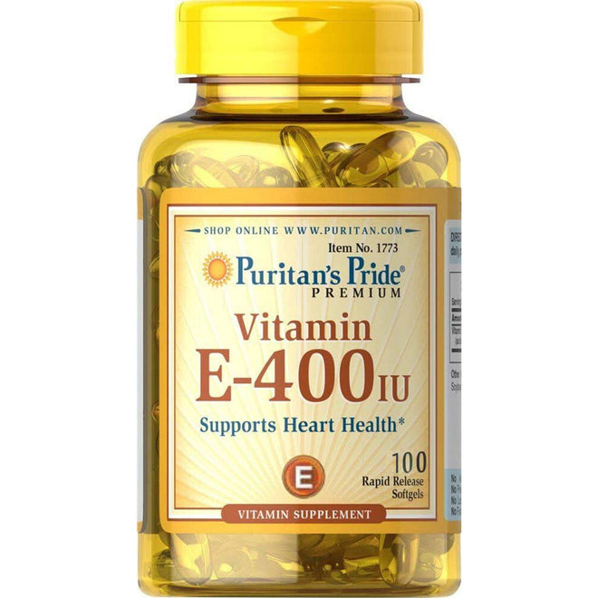 Puritans Pride Vitamin E 400IU 100 Softgels