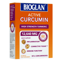 Bioglan Active Curcumin 30 Tablets