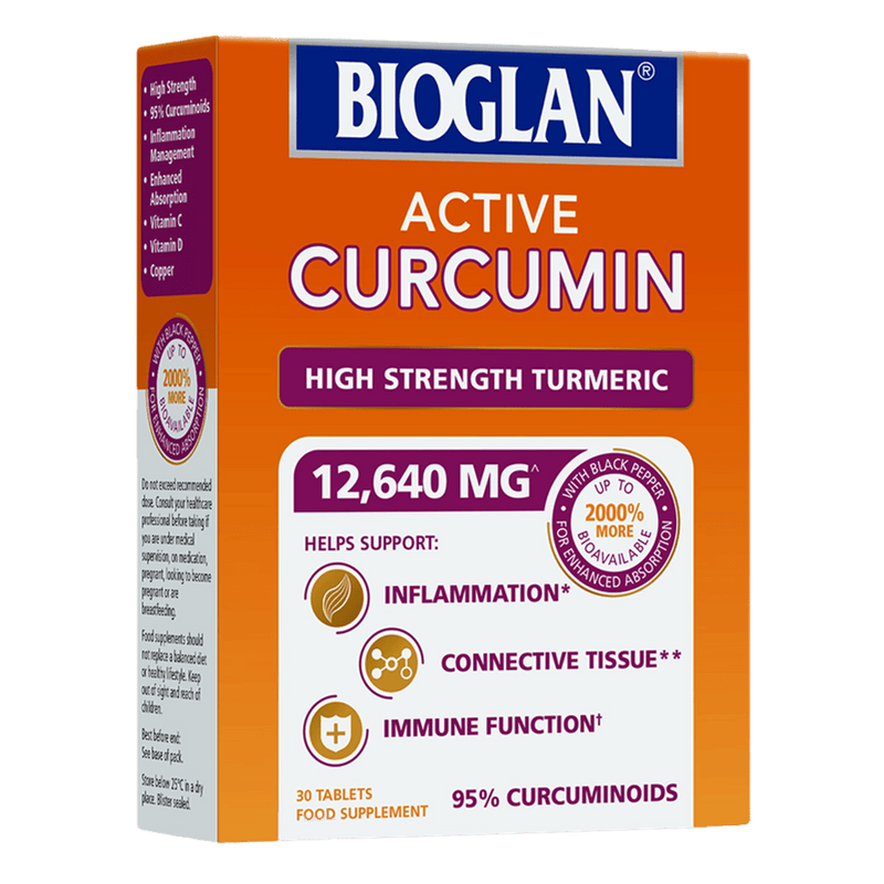 Bioglan Active Curcumin 30 Tablets