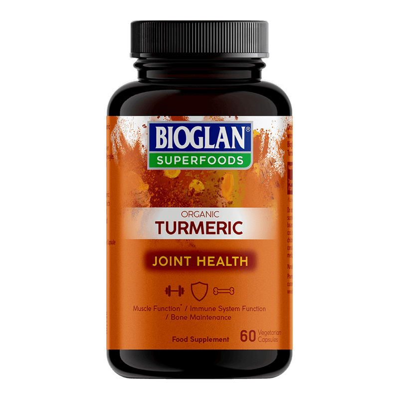 Bioglan Super Food Organic Turmeric 60 Capsules