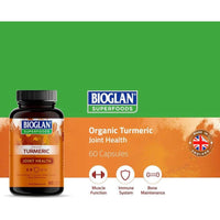 Bioglan Super Food Organic Turmeric 60 Capsules
