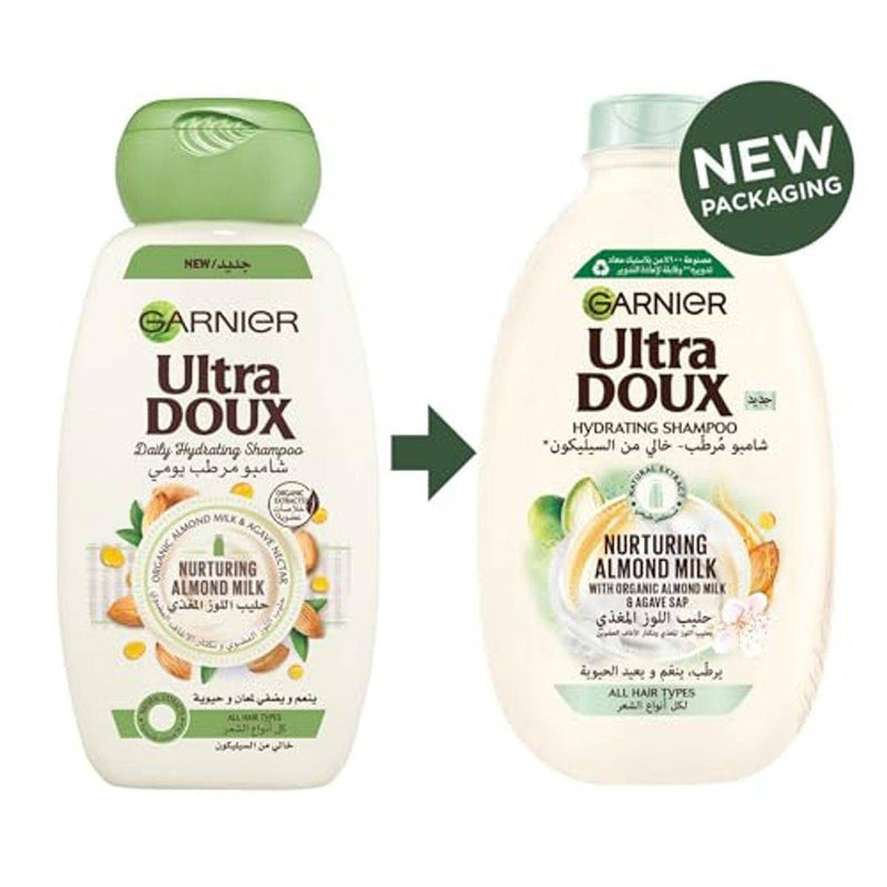 Garnier Ultra Doux Almond Milk Shampoo 600ml