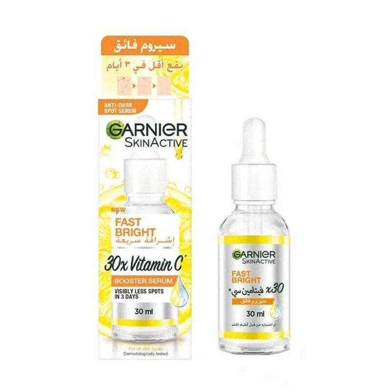 Garnier SkinActive Fast Bright Vitamin C Face Serum 30ml