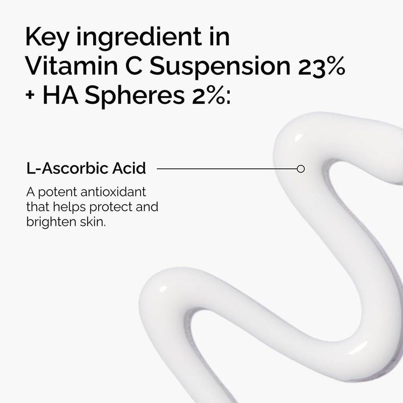 The Ordinary Vitamin C Suspension 23% + Hyaluronic Acid Spheres 2% Serum 30ml