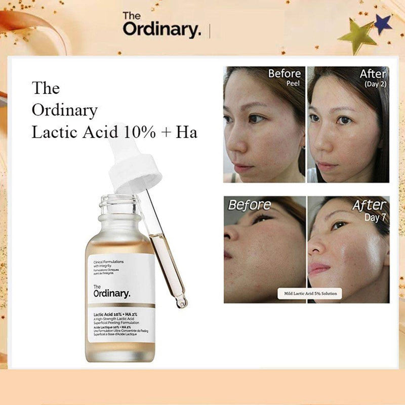 The Ordinary Lactic Acid 10% + Hyaluronic Acid 2% Serum 30ml