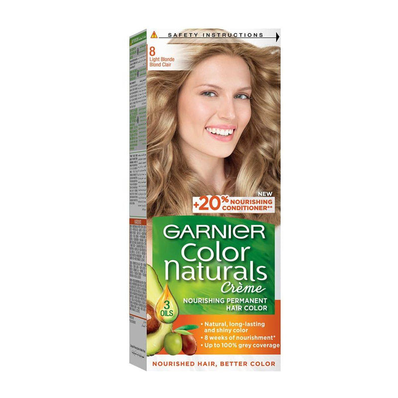 Garnier Color Naturals 8.0 Light Blonde