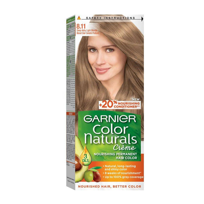 Garnier Color Naturals 8.11 Deep Ashy Light Blonde