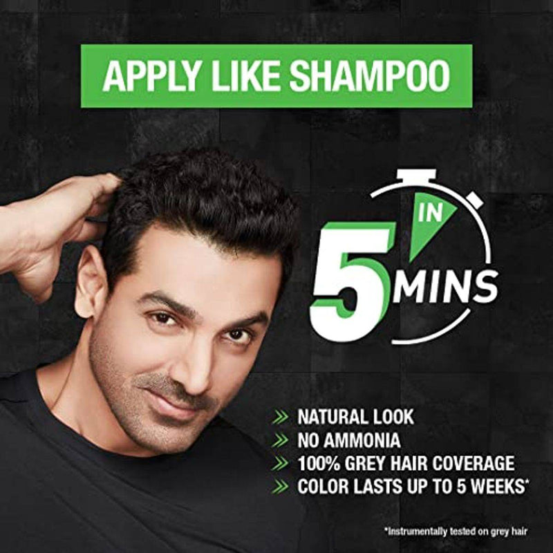 Garnier Men Shampoo Color 3.0 Brown Black