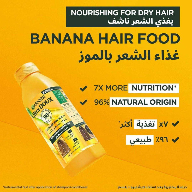Garnier Ultra Doux Hair Food Banana Shampoo 350 ml