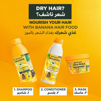 Garnier Ultra Doux Hair Food Banana Shampoo 350 ml