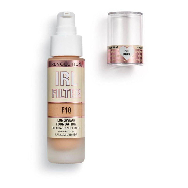 Revolution Makeup IRL Filter Longwear Foundation F10 23ml