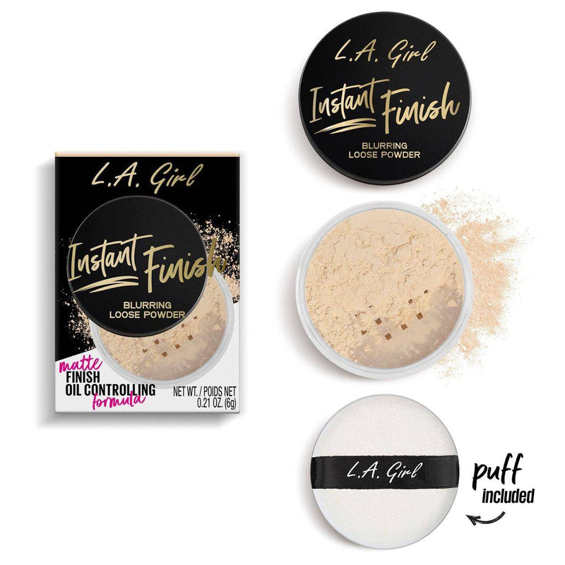 LA Girl Instant Finish Blurring Loose Powder Light 6g