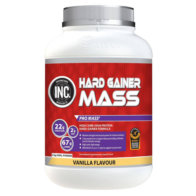 INC Hard Gainer Mass Vanilla 2kg