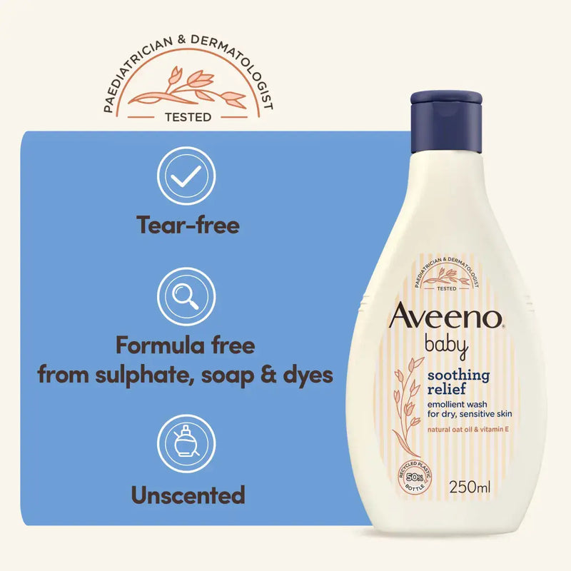 Aveeno Baby Soothing Relief Wash 250ml