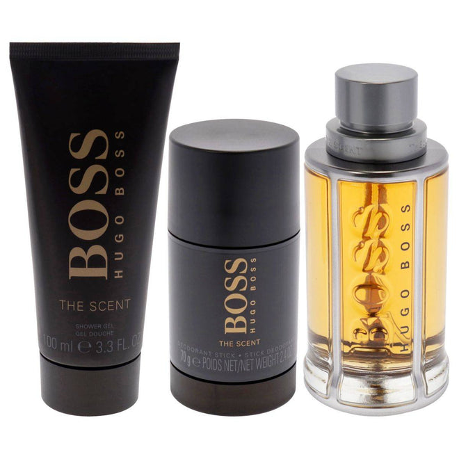Hugo Boss The Scent (M) Set EDT 100ml + Deo Stick 75ml + Showergel 100ml