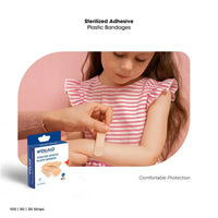 Wolaid Sterilized Adhesive Plastic Bandages 30 Long Strips