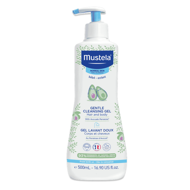 Mustela Baby Hair & Body Gentle Cleansing Gel 500ml
