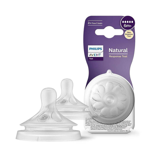 Philips Avent Natural 3.0 Teats Thick Feed 2 Pack