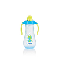 Pigeon Tall Straw Bottle 300ml Blue