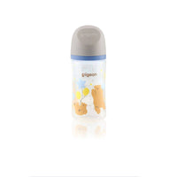 Pigeon SofTouch Plastic Bottle Decorated 3 Months+ Bear 240ml