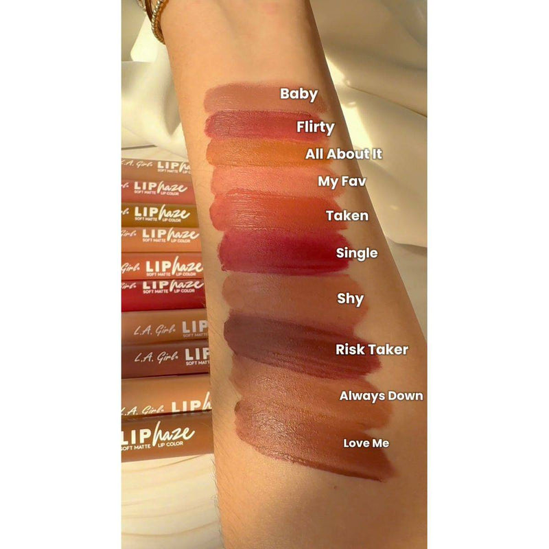 LA Girl Lip Haze Soft Matte Lip Color Love Me